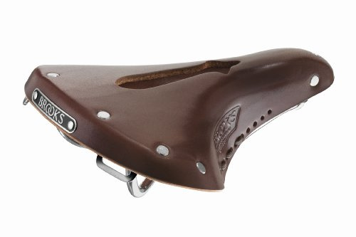 Brooks England Saddles Women's Imperial B17 S Standard Bike Saddle with Hole and Laces, Antique Brown (B211DILA17205)