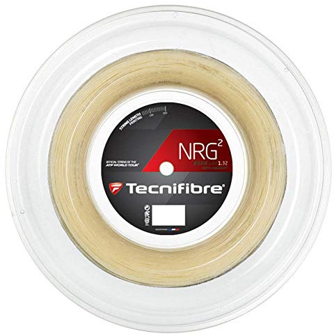 Tecnifibre NRG2 16 (1,32 mm) tennissträng 200 m/660 m rulle