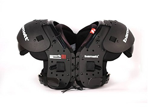 BARNETT Mark III schwarz M American Football Pro Schulterstütze RB-DB-Te