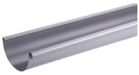 Dachrinne Titanzink 2 m lang in 3 Größen (klein-8 TLG RG 100 NG 250)