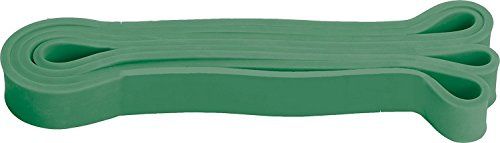 Champion Sports Resistance Bands for Men and Women, Medium Resistance (10-45lbs), Green - Durable Fitness Band for Strength Training, Stretching, Rehabilitation - Premium Home Workout Equipment
