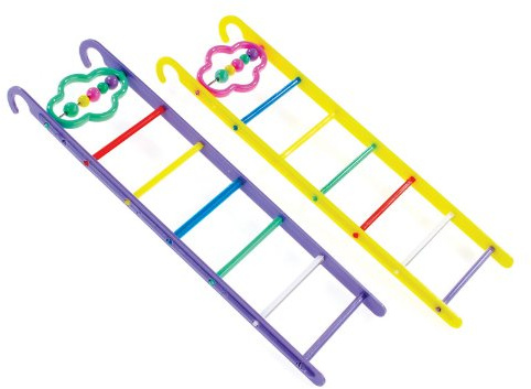 Plastic Bird Ladder 8 Inch