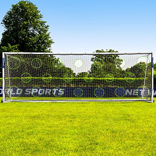 FORZA Torwand Zielnetz für Fußballtore Kinder & Erwachsene – Schussübungen im Garten & Verein – 9 Größenoptionen für Fußballtore – Robuste Trainingshilfe - Tor Nicht INBEGRIFFEN