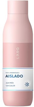 LARQ Bouteille Twist Top 500ml - Acier Inoxydable | Sans BPA | Garde l'eau froide 24h et chaude 12h | Voyage et Gym | Finition de Luxe | Garantie de 2 ans, Himalayan Pink