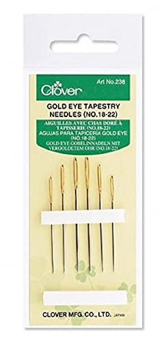 Gold-Plated Half-Length Sewing Needles no.12