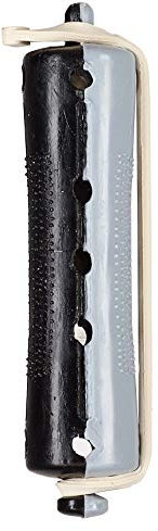 Fripac-Medis Dauerwellwickler LW1K, kurz, Beutel mit 10 Stück, Durchmesser 16 mm, schwarz/grau