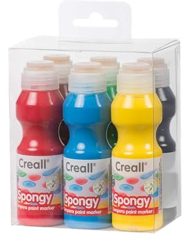 Creall Havo35026 - Set di pittura per poster, 420 ml, 6 pezzi