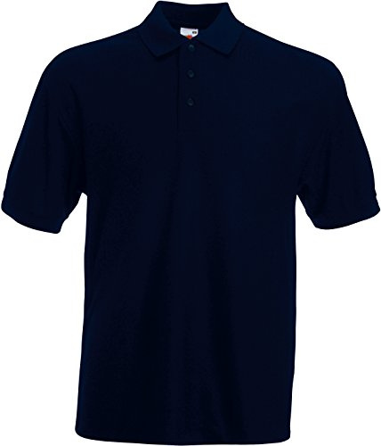 Fruite of the Loom Heavy Polo Shirt, vers. Farben M,Blau - Deep Navy