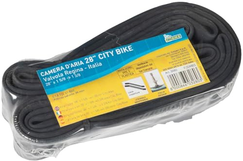 On Bike Fahrrad-Innenschlauch 28 x 1 5/8 x 1 3/8 (700x35-42c) — E.T.R.T.O. 37-622, Schrader-Ventil, kompatibel mit Citybike, Trekking und Urban Bike, Robustes, pannensicheres Gummi
