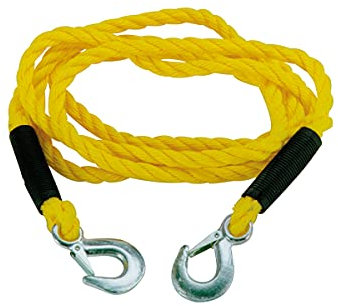 CARPOINT 0178703 Abschleppseil 5000 3 Meter mit Haken Abschleppgurt LKW Wohnmobile