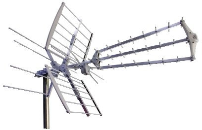 ANTENNA ESTERNA LOGARITMICA UNICA III/IV/V 56 ELEMENTI