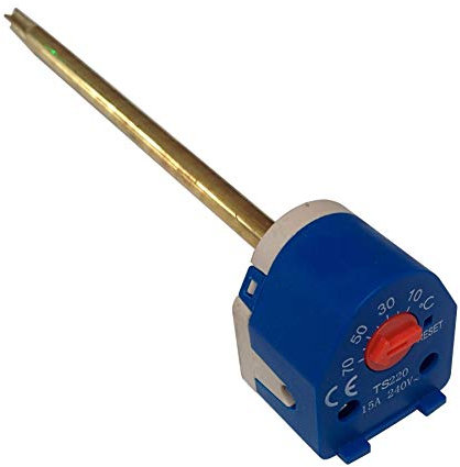 Duratherm Resetable Immersion Heater Thermostat 7 Inch 49020307