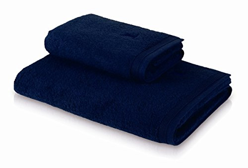 Möve Superwuschel Handtuch 50 x 100 cm dunkelblau