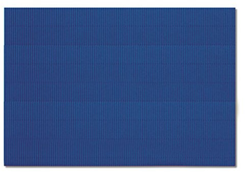 Bastelwellpappe blau 1 Bogen 50x70 cm