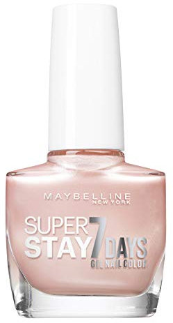 Maybelline New York – Vernis à Ongles Professionnel – Technologie Gel – Super Stay 7 Days – Teinte : Porcelaine (78)