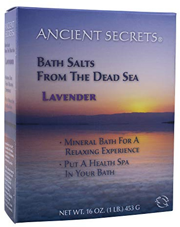 Ancient Secrets - Dead Sea Mineral Bath Salts Lavender - 1 Lb. by Ancient Secrets