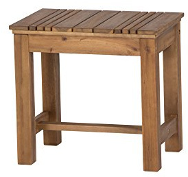 Siena Garden FAluminiumn Akazie FSC, 100 procent, oljebrun 50 x 33 x 45 cm BRUN