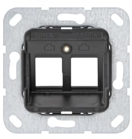 Gira 560800 Modular Jack 8, 2-Fach Tragring