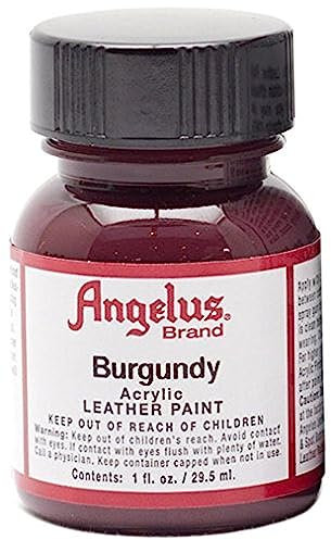 Angelus Acryl Leder Farbe - Weinrot, 1 Ounce