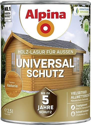 Alpina Universallasur kastanie 2,5 Liter