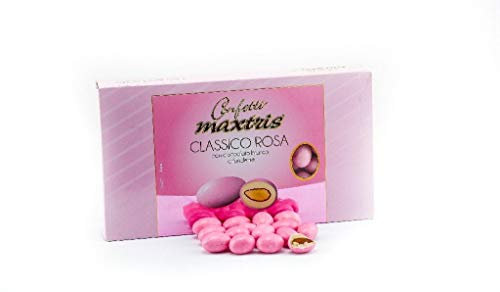 Confetti Maxtris Dragées Classiques, 1 kg - Coloris Rose