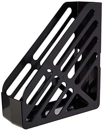 5 Star Magazine Rack File Foolscap Black
