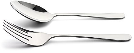 Windsor Stainless Steel Serving Fork and Spoon Set