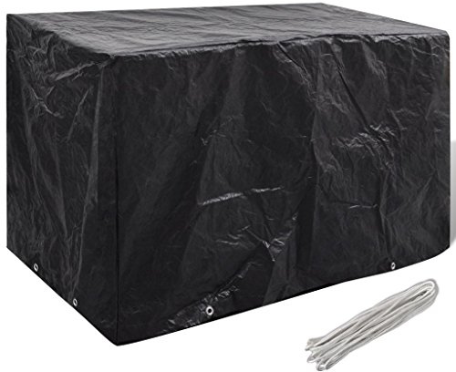 vidaXL Gartenmöbel-Abdeckung 8 Ösen 140x70x90 cm