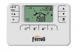Cronotermostato Ferroli Romeo W/RF a fili