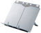Fellowes Porte-copies chevalet Booklift, jusqu'à 400 feuilles, porte-livre, 9 hauteurs possibles, 2 clips de maintien, pliable, argent