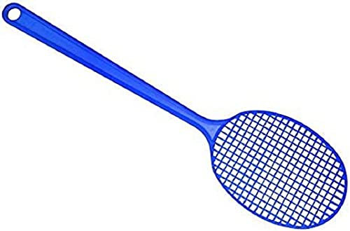 Fackelmann Mini Fly Swatter - Handy Insect Swatter with Hanging Function, PP Handle, PU Head, 5 x 64 x 250 mm