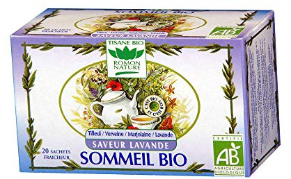 Araquelle - Tisanes - Tisane Sommeil Lavande Bio - Contenance : 20 sachets