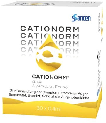 CATIONORM Augentropfen - Schutz bei Trockenen und/oder tränenden Trockenen Augen, 30 St. Einzeldosispipetten