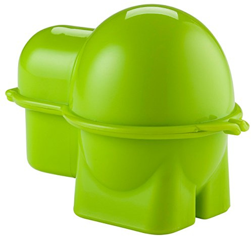 Hutzler 399GR Snack Container, Egg To-Go, Green