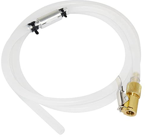 FIRSTINFO A11525 | Flexible de purge de frein hydraulique | Flexible de purge de liquide de frein verrouillable | avec clapet anti-retour