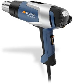 Steinel Convogliatore ad Aria Calda Hl 2020 e a Regolazione Elettronica, 2200 W di Potenza, Temperatura Regolabile in Continuo da 80° C a 630° C, Ideale per Saldare, Modellare, Calettare, 008192