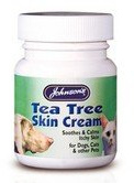 Tea Tree Dog Skin Cream (Antiseptic) 50g - Johnsons (P)(A021)