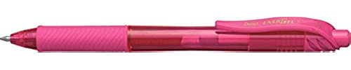 Pentel BL107-P Roller Encre gel pointe Métal 0, 7 mm Rose