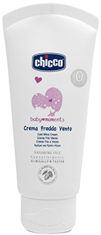 Chicco Schützende Creme gegen Wind/Kälte Hautpflege Momente mit Kakaobutter, 50 ml