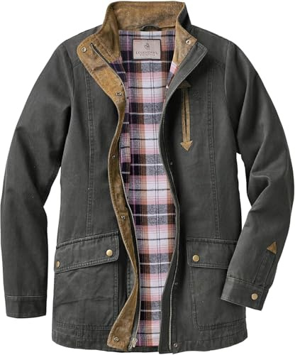 Legendary Whitetails Veste à manches longues pour femme avec doublure en flanelle
