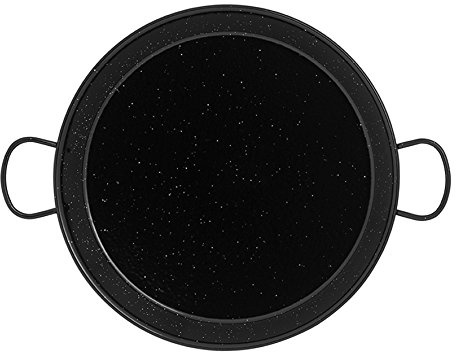 IMEX EL ZORRO El Zorro 63029-Paellera, Esmaltado, Negro, 65 cm
