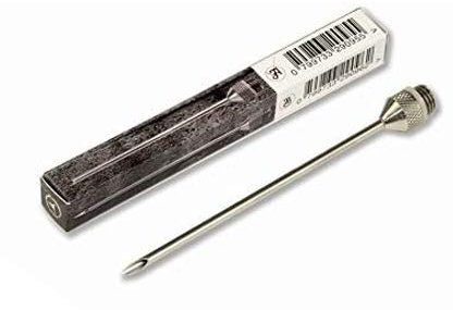 MOESTA-BBQ Siringa No.1 – Mini ago C – Siringa per arrosti in acciaio inox per tutte le applicazioni – Pratica siringa per marinata