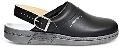 Abeba 7031-43 Berufsclog Arbeitsschuhe - The Original - Farbe: Schwarz - Größe 43