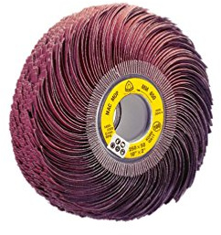Klingspor 2483 Ruedas Abrasivas de Láminas, mm 650, 250 x 50 mm, Grano 150