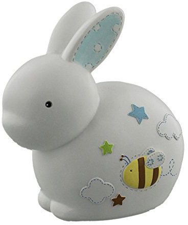 Petit Cheri Kollektion Résine Lapin Tirelire – Blau