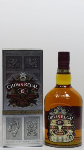 Chivas Regal Scotch 12 Years Old + GB 40% 1 l