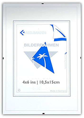 Bilderhalter Rahmenlos, N 10, 5 x 15 Clip-Rahmen, Bildträger DIN A6 mit Normalglas