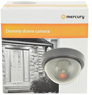 Mercury Dummy Dome kamera med blinkande LED