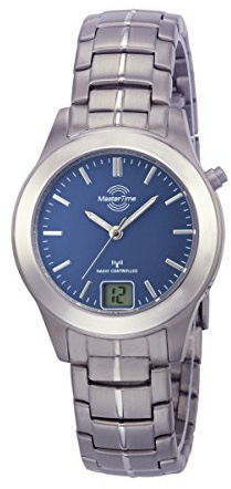 Master Time Funk Quarz Damen Uhr Analog-Digital mit Titan Armband MTLT-10352-31M