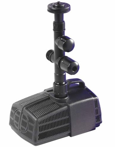 Hozelock 3344 Cascade Waterfall and Fountain Pump 4000 LPH, Black